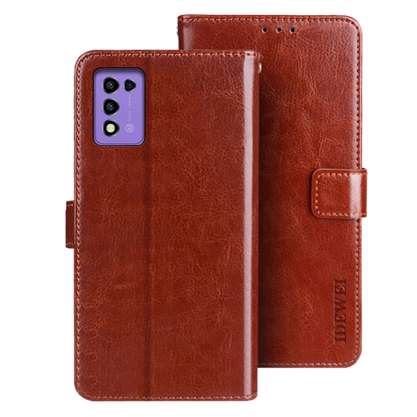IDEWEI For ZTE Libero 5G III Phone Wallet Cover Stand PU Leather Full Protection Phone Case IDEWEI For ZTE Libero 5G III Phone Wallet Cover Stand PU Leather Full Protection Phone Case
